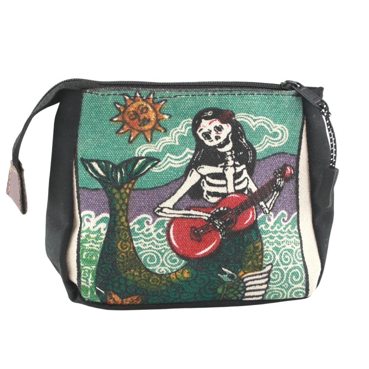 Mehrzwecktasche Kosmetik Tasche mit Reißverschluss - aus Mexico - KT 18
