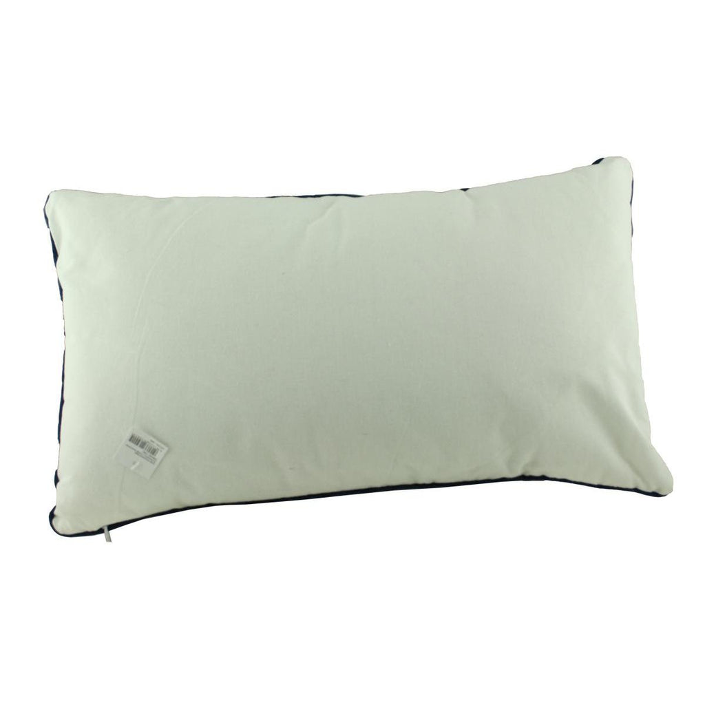 Maritimes Dekokissen in Beige – Zierkissen 50 × 30 cm