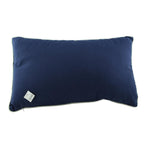 Maritimes Dekokissen in Blau – Zierkissen 50 × 30 cm