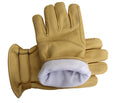 Leder Western Biker Reit Handschuhe gefüttert Natur S-2XL