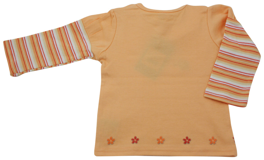 Baby & Kleinkinder Mädchen Langarm-Shirt "Kitty" – 100% Baumwolle, Gr. 68–86