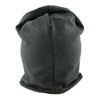 Mütze Beanie Damen Glitzer mit Strass Applikationen Anker Grau B07 onesize