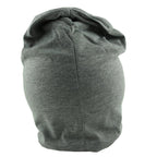 Mütze Beanie Damen Glitzer mit Strass Applikationen Stern Hellgrau B09 onesize
