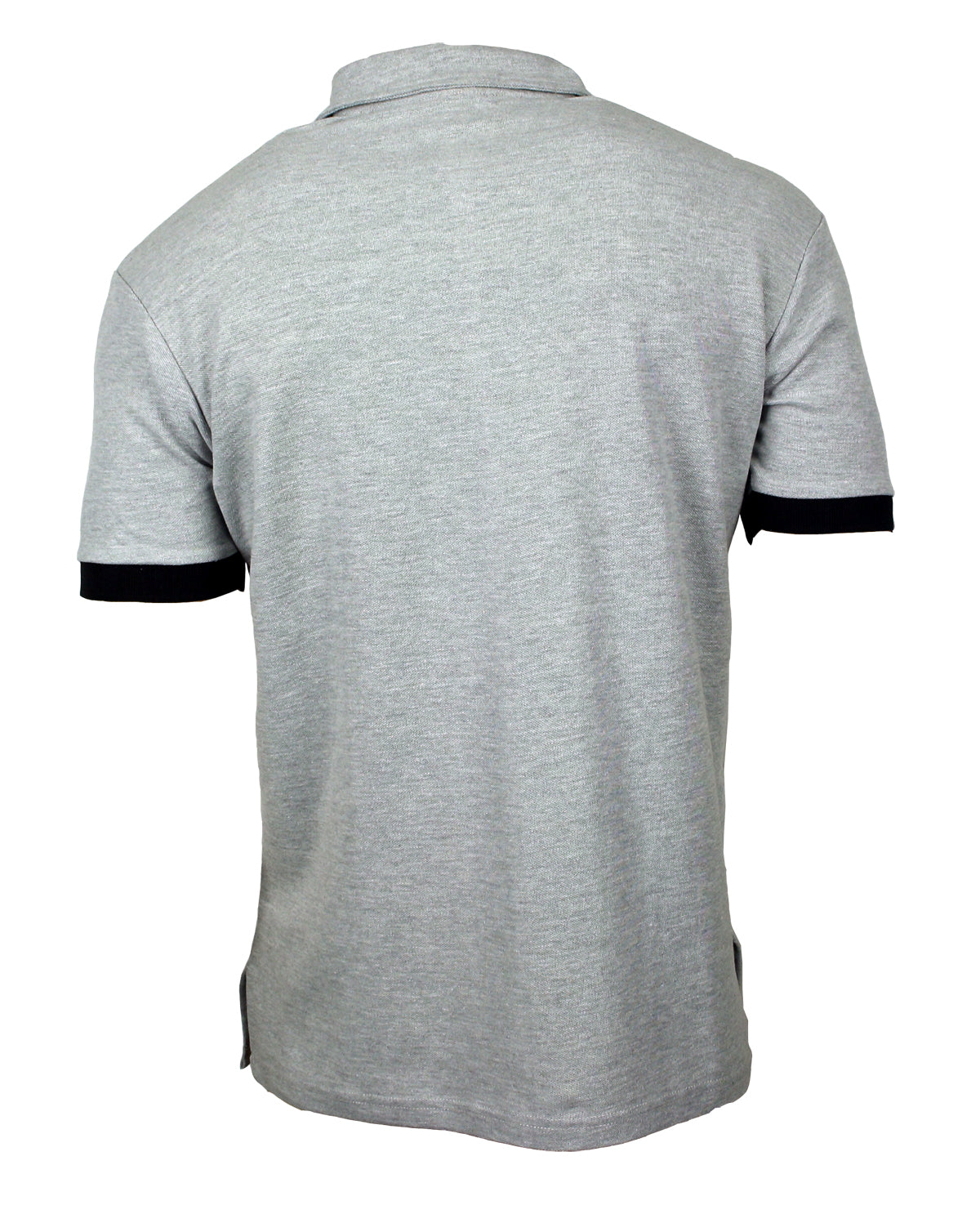 Poloshirt Herren Polohemd Baumwolle kurzarm grau S - 4XL