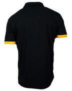 Poloshirt Herren Polohemd Baumwolle kurzarm schwarz S - 4XL