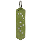 Schlüsselanhänger Leder Strass Swarovski-Elements SA271