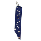 Schlüsselanhänger Leder Strass Swarovski-Elements SA351