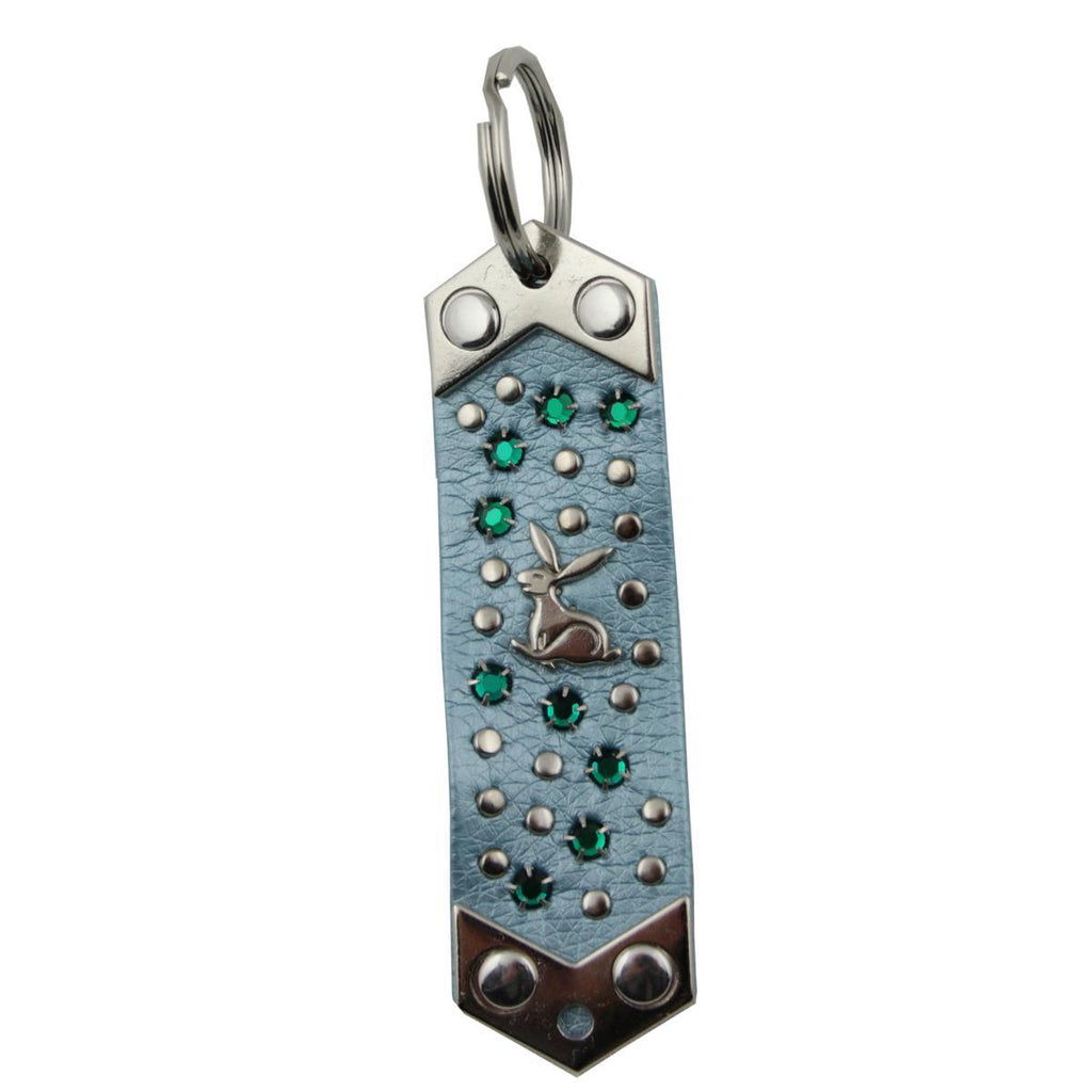 Schlüsselanhänger Kunstleder Strass Swarovski-Elements SAK16