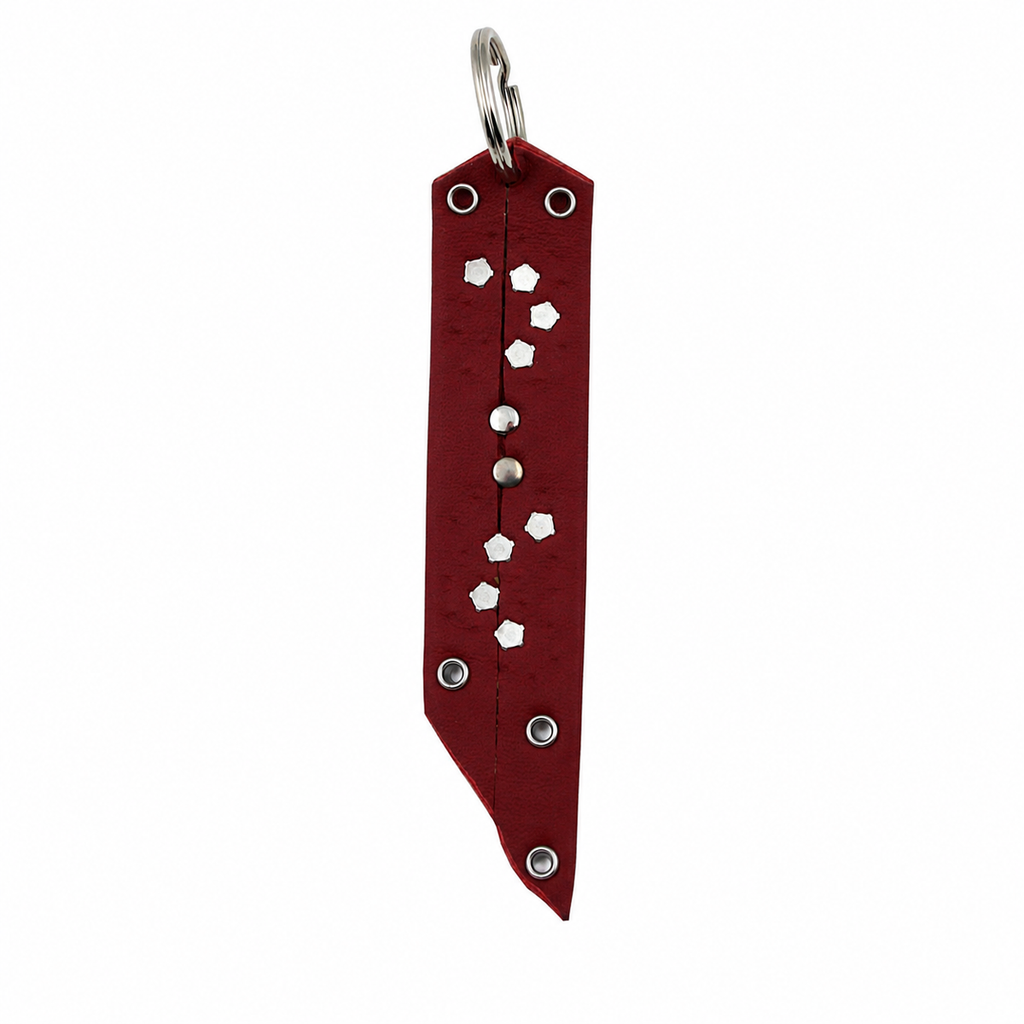Schlüsselanhänger Leder Strass Swarovski-Elements SA307