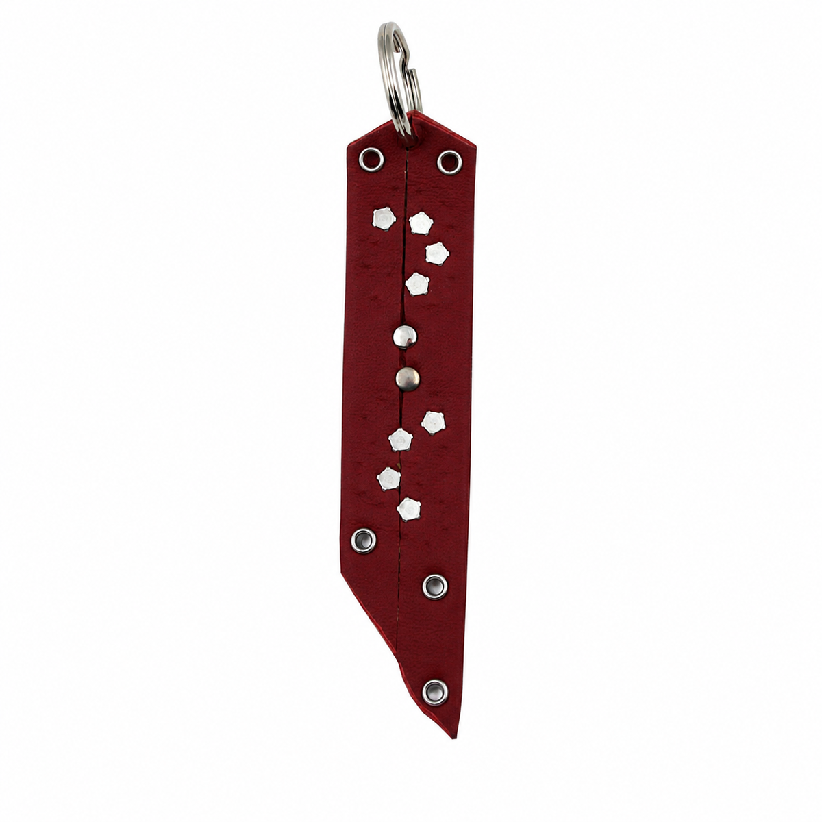 Schlüsselanhänger Leder Strass Swarovski-Elements SA307