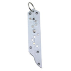 Schlüsselanhänger Leder Strass Swarovski-Elements SA318