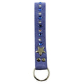 Schlüsselanhänger Leder Strass Swarovski-Elements SL10