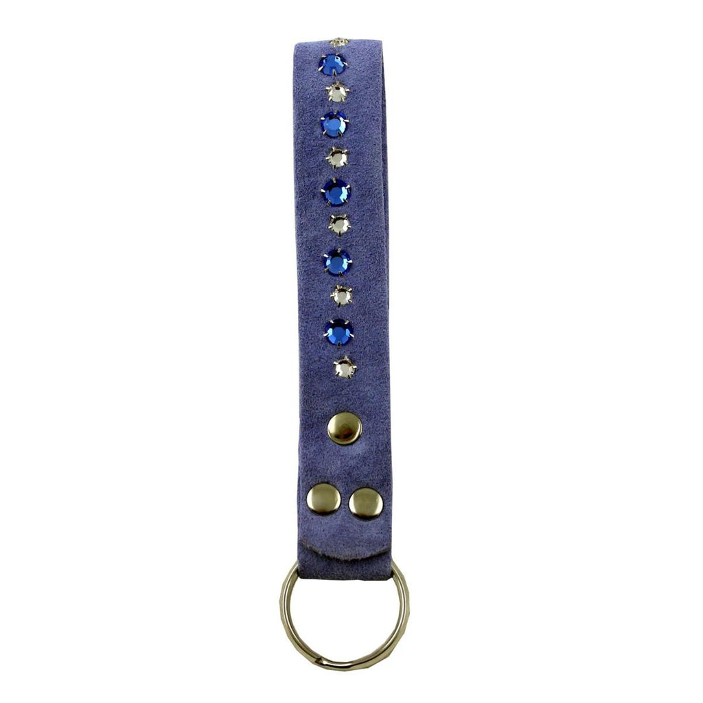 Schlüsselanhänger Leder Strass Swarovski-Elements SL10