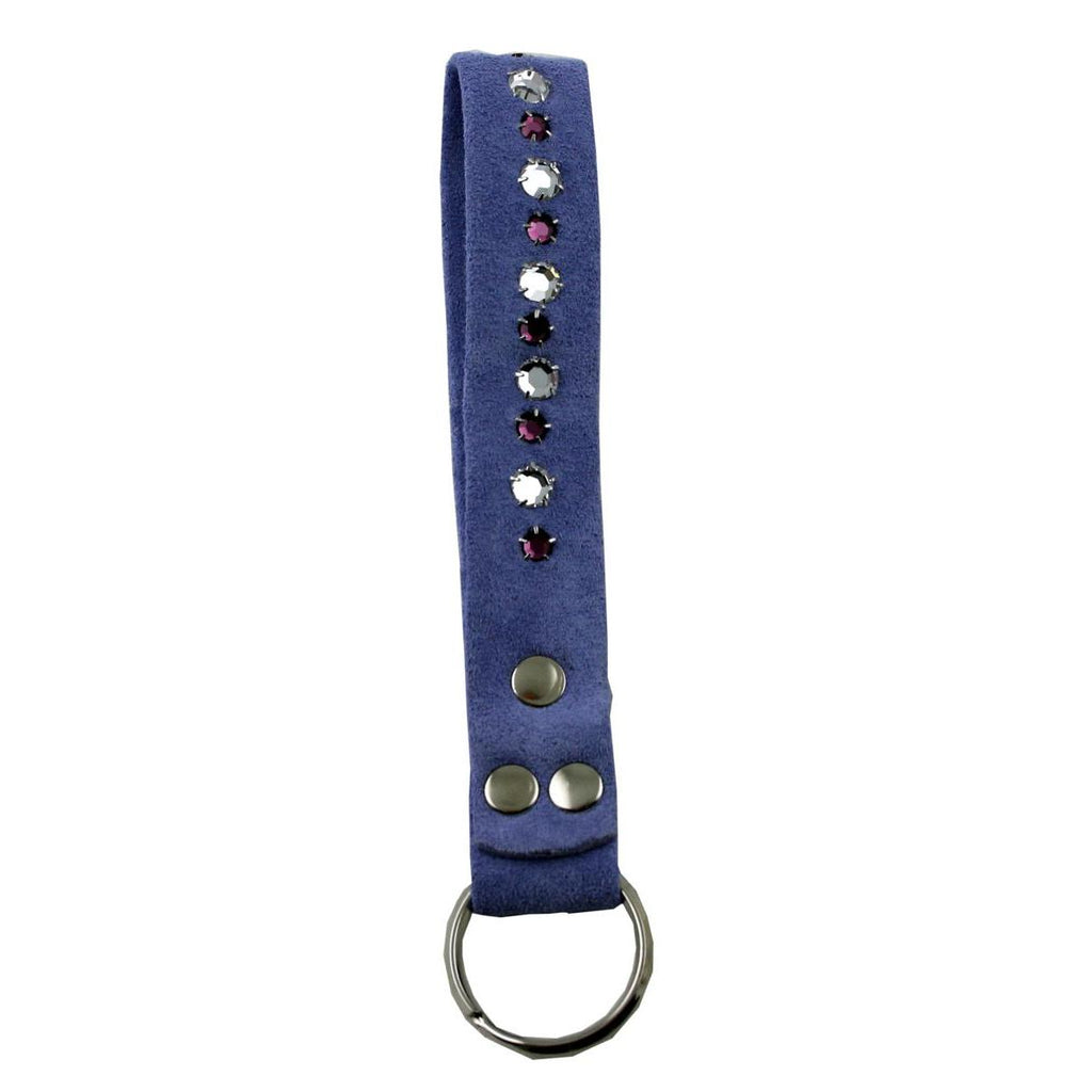 Schlüsselanhänger Leder Strass Swarovski-Elements SL11