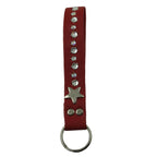 Schlüsselanhänger Leder Strass Swarovski-Elements SL14