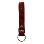 Schlüsselanhänger Leder Strass Swarovski-Elements SL15