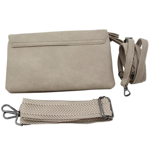 Elegante Umhängetasche Schulter Tasche Crossbody Bag mit viel Stauraum TD14