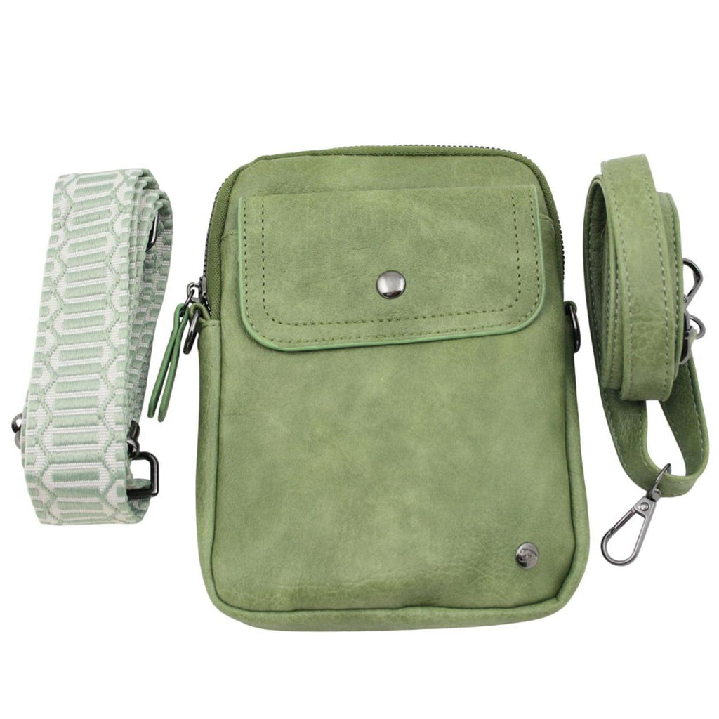 Umhängetasche Schulter Tasche Crossbody Bag Handytasche mit viel Stauraum TD17