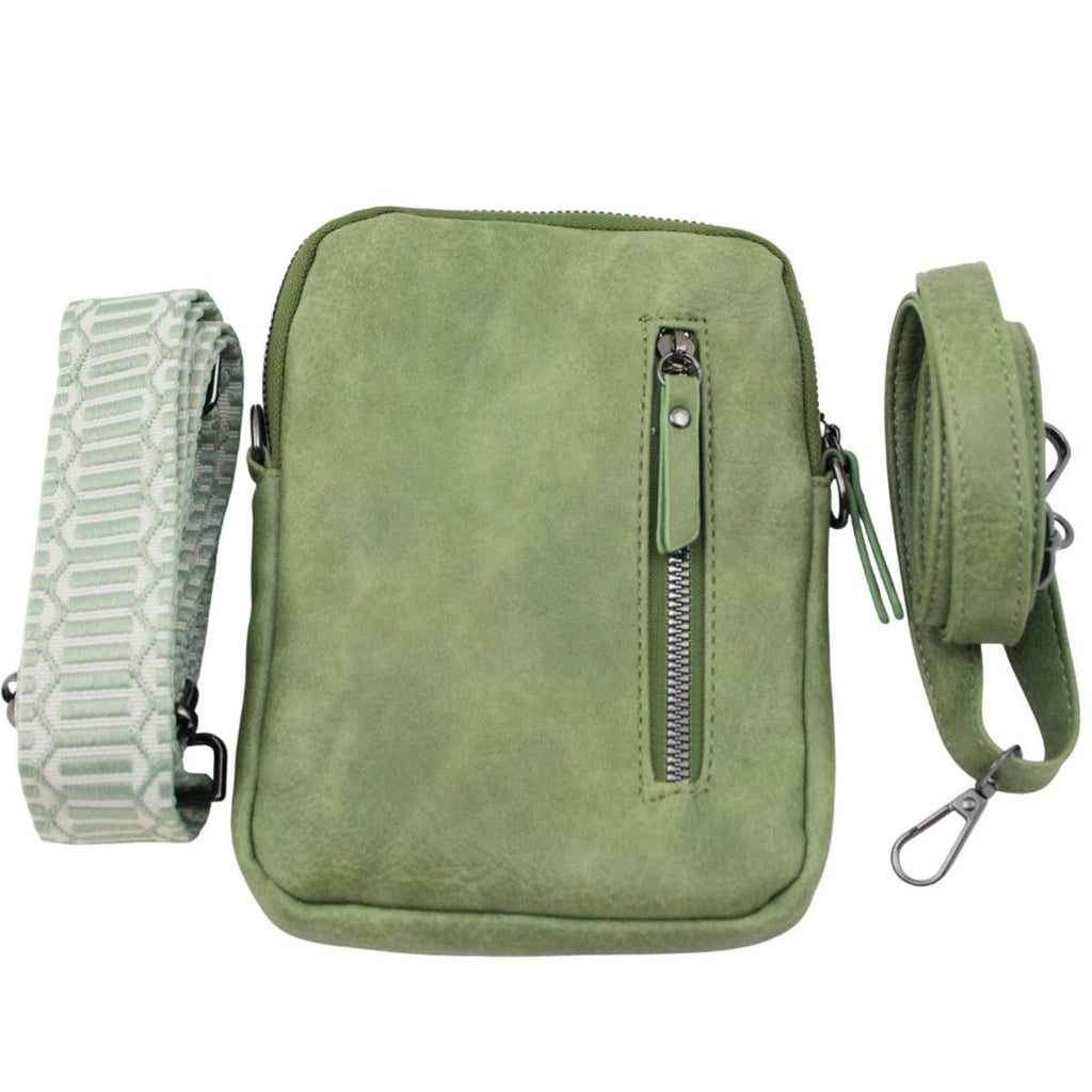 Umhängetasche Schulter Tasche Crossbody Bag Handytasche mit viel Stauraum TD17