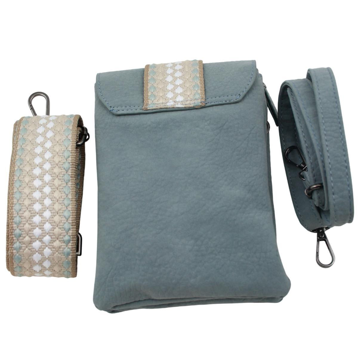 Umhängetasche Schulter Tasche Crossbody Bag Handytasche mit viel Stauraum TD18