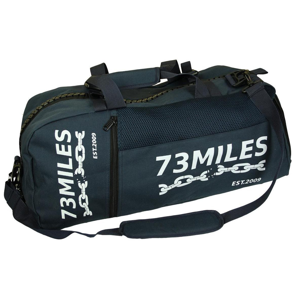 Weekender Freizeittasche Reisetasche Sport Tasche mit Rucksackfunktion Dunkelblau