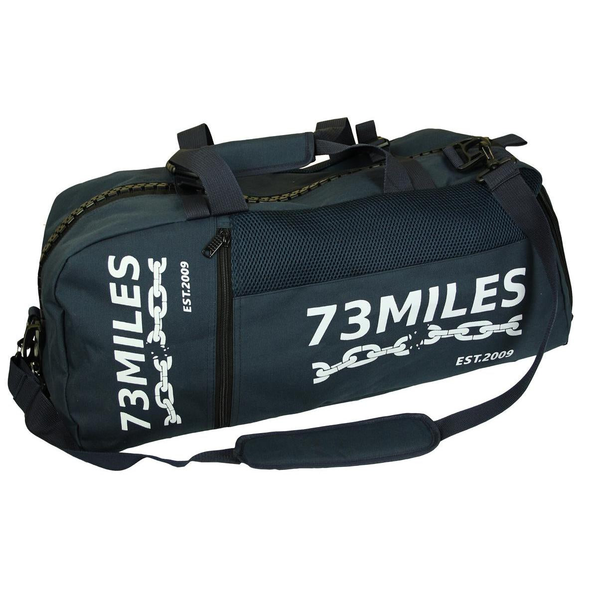 Weekender Freizeittasche Reisetasche Sport Tasche mit Rucksackfunktion Dunkelblau