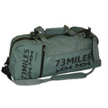Weekender Freizeittasche Reisetasche Sport Tasche mit Rucksackfunktion Grau