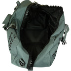 Weekender Freizeittasche Reisetasche Sport Tasche mit Rucksackfunktion Grau