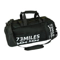 Weekender Freizeittasche Reisetasche Sport Tasche mit Rucksackfunktion Schwarz
