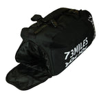 Weekender Freizeittasche Reisetasche Sport Tasche mit Rucksackfunktion Schwarz