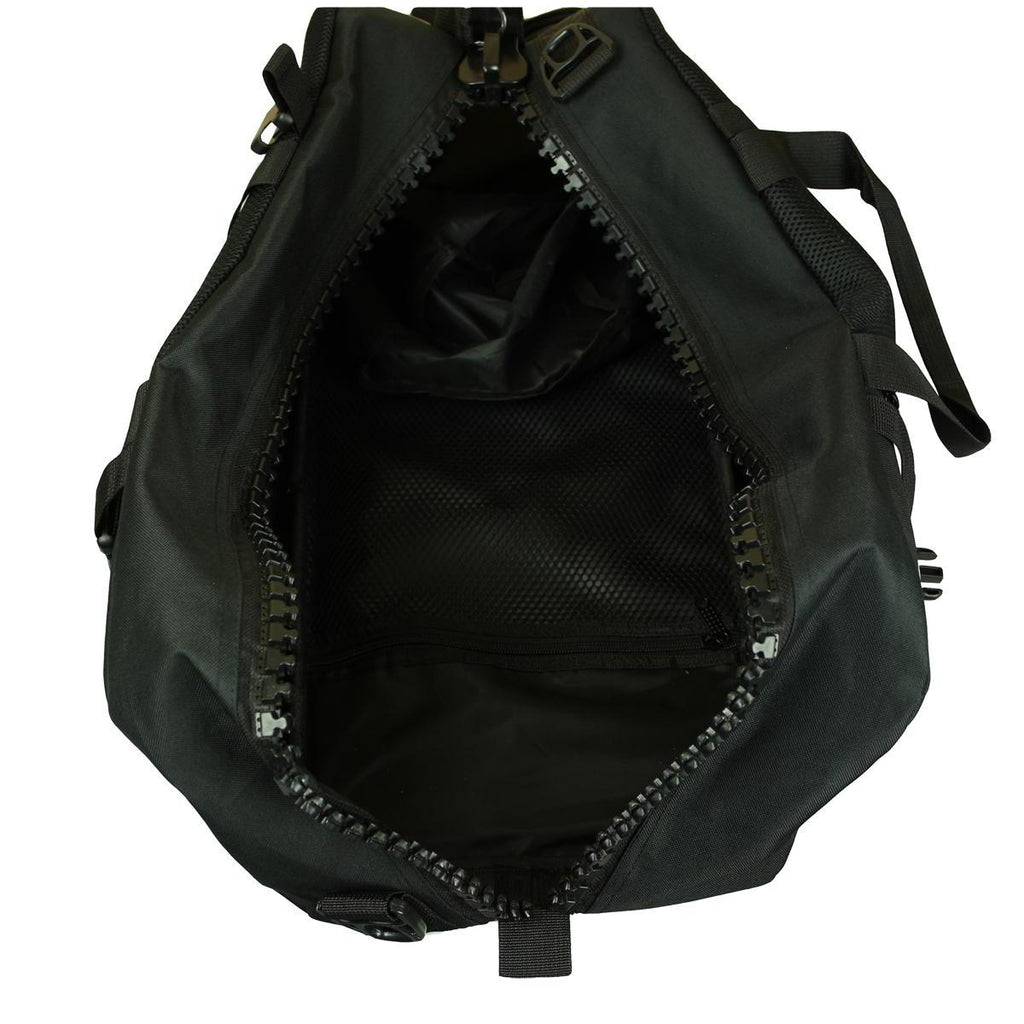 Weekender Freizeittasche Reisetasche Sport Tasche mit Rucksackfunktion Schwarz