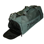 Weekender Freizeittasche Reisetasche Sport Tasche mit Rucksackfunktion Grau