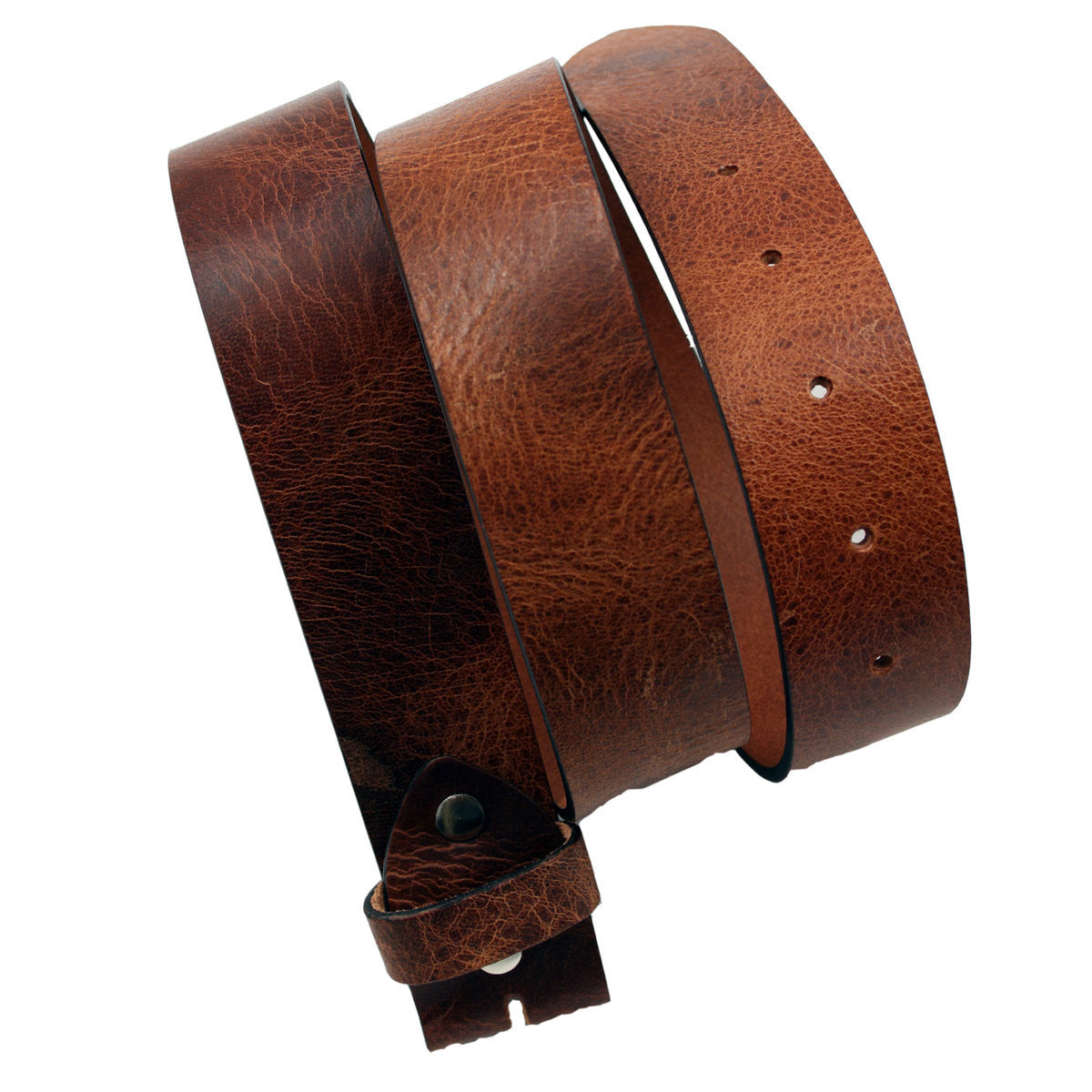 Wasserbüffel Ledergürtel Braun – Vollleder Wechselgürtel 4 cm